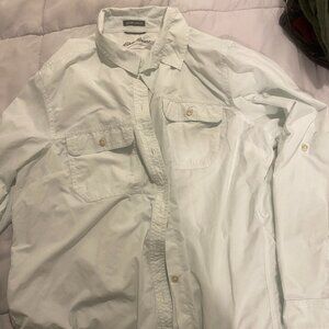 Eddie Bauer Lightweight button up sun shirt